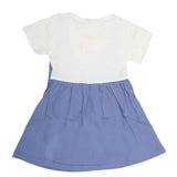 Newborn Girls Frock - Blue, Kids, NB Girls Frocks, Chase Value, Chase Value