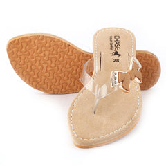 Girls Fancy Slippers - Mustard, Kids, Girls Slippers, Chase Value, Chase Value