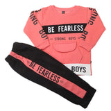 Boys Fleece Full Sleeves Suit - Pink, Kids, Boys Sets And Suits, Chase Value, Chase Value