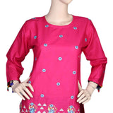 Women's Embroidered 2 Piece Suit - Pink, Women, Shalwar Suits, Chase Value, Chase Value