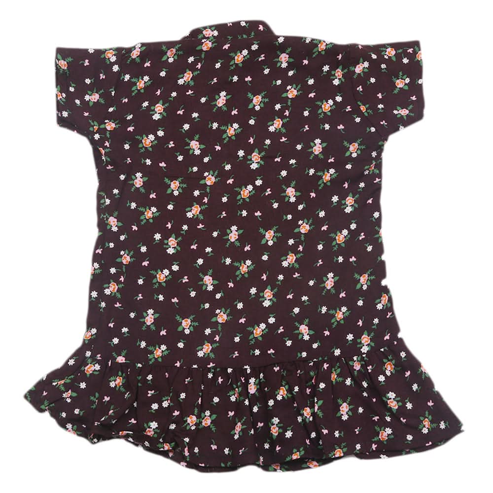 Girls Half Sleeves Woven Top - Multi, Kids, Tops, Chase Value, Chase Value