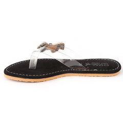 Girls Fancy Slippers - Black, Kids, Girls Slippers, Chase Value, Chase Value