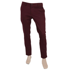 Men's Chino Pant - Maroon, Men, Casual Pants And Jeans, Chase Value, Chase Value