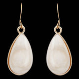 Women's Ear Tops - Off White & Golden, Women, Earrings & Tops, Chase Value, Chase Value