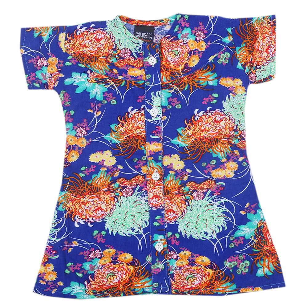 Girls Half Sleeves Woven Top - Multi, Kids, Tops, Chase Value, Chase Value