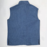 Boys Jute Waist Coat - Steel Blue, Kids, Boys Waistcoats, Chase Value, Chase Value
