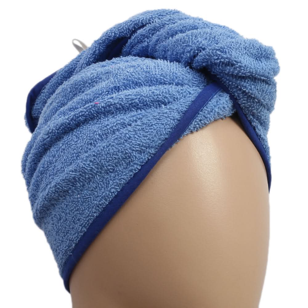 Women's Bath Cap Towel - Blue, Home & Lifestyle, Bath Towels, Chase Value, Chase Value