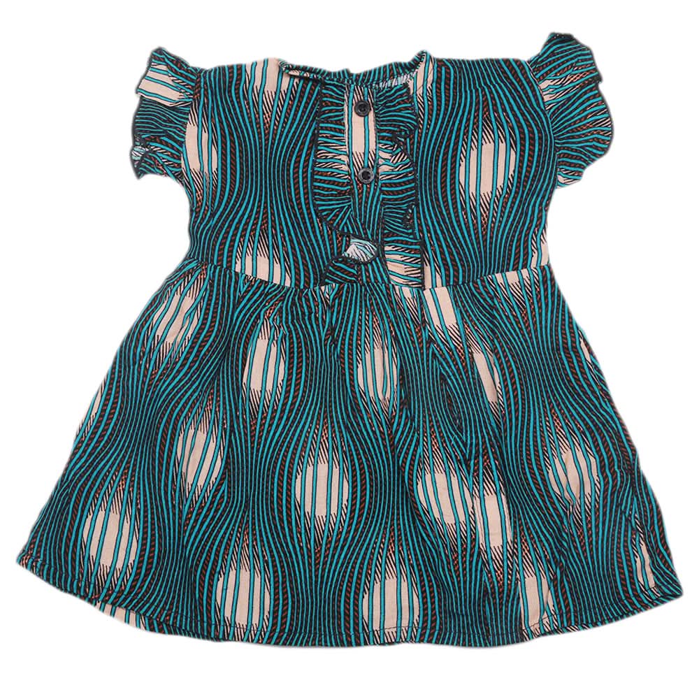 Girls Half Sleeves Woven Top - Multi, Kids, Tops, Chase Value, Chase Value
