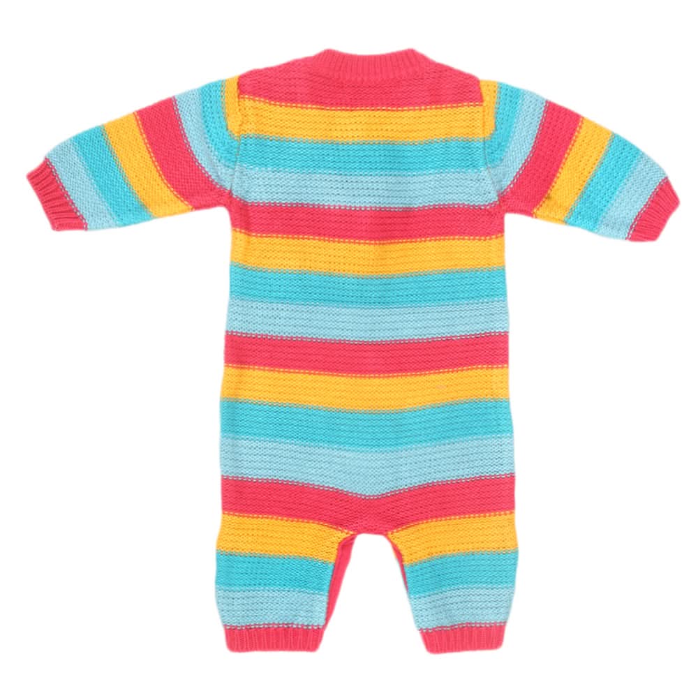 Newborn Girls Romper Full Sleeves - Pink & Blue, Kids, NB Girls Rompers, Kids, New Born Girls Winterwear, Chase Value, Chase Value