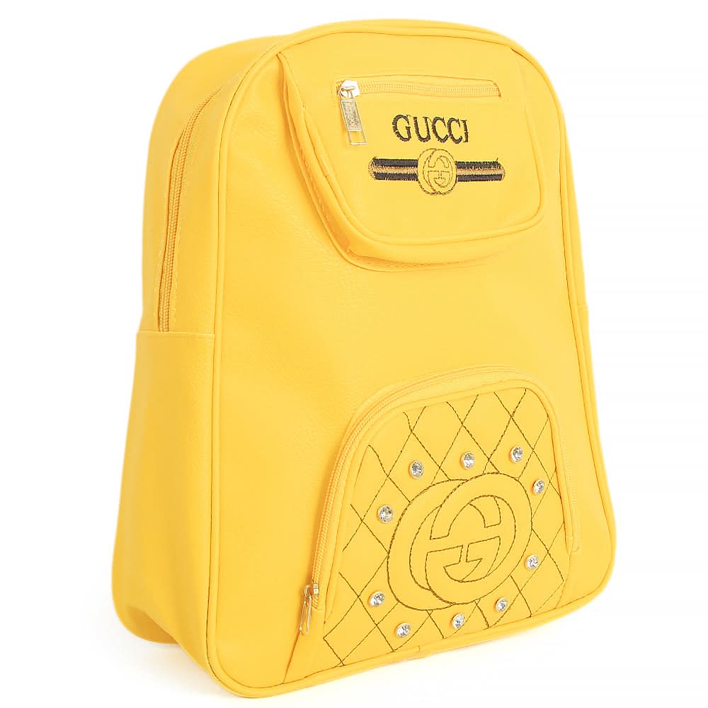 Girls Bagpack - Yellow, Kids, Gift Bags, Chase Value, Chase Value