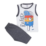 Boys Sando Suit - Light Grey, Kids, Boys Sando, Chase Value, Chase Value