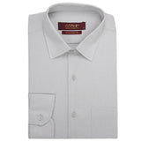 Mens Formal Shirt Plain - Silver, Men, Shirts, Chase Value, Chase Value
