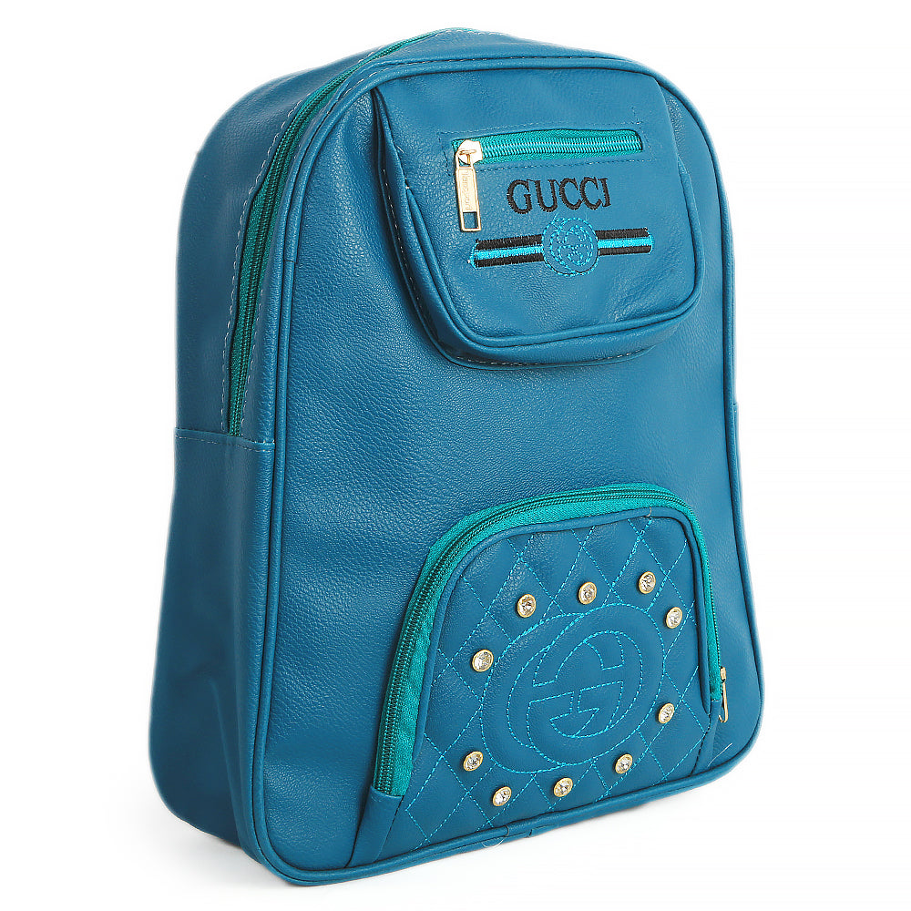 Girls Bagpack - Steel Green, Kids, Gift Bags, Chase Value, Chase Value