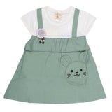 Newborn Girls Frock - Green, Kids, NB Girls Frocks, Chase Value, Chase Value