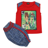 Boys Sando Suits - Red, Boys Sets & Suits, Chase Value, Chase Value
