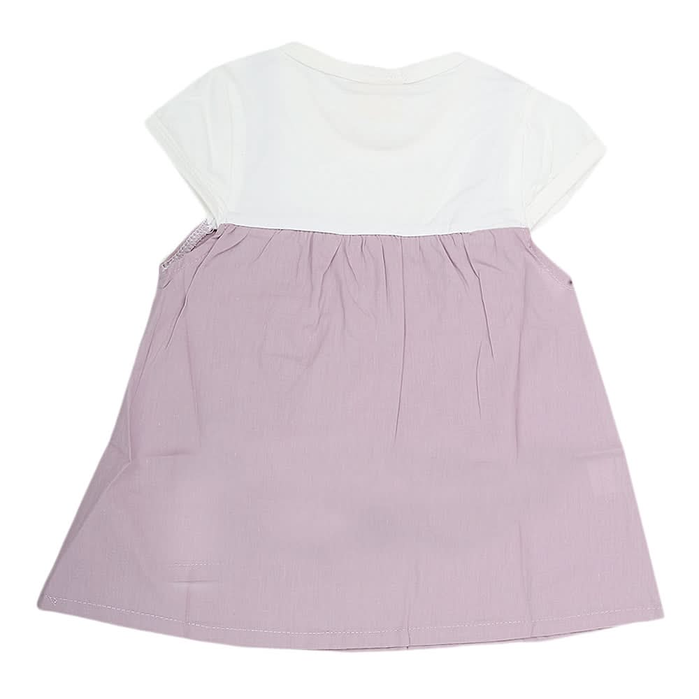 Newborn Girls Frock - Light Purple, Kids, NB Girls Frocks, Chase Value, Chase Value