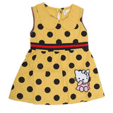 Newborn Girls Frock - Mustard, Kids, NB Girls Frocks, Chase Value, Chase Value