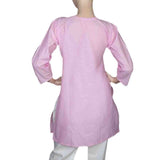 Women's Embroidered Kurti - Pink, Women, Ready Kurtis, Chase Value, Chase Value