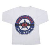 Boys Full Sleeves T-Shirt  8742 - White, Kids, Boys T-Shirts, Chase Value, Chase Value