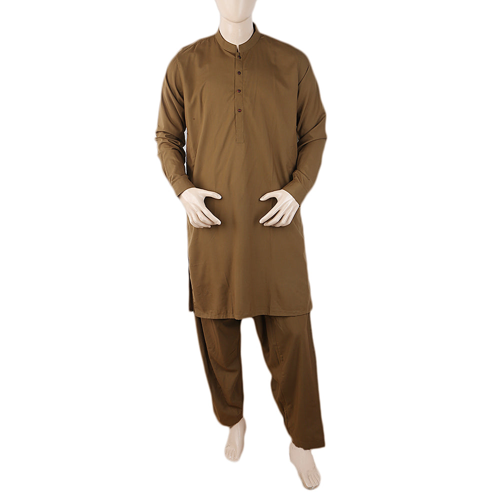 Men's Eminent Shalwar Suit - Olive Green, Men, Shalwar Kameez, Eminent, Chase Value