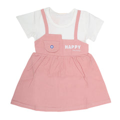 Newborn Girls Frock - Pink, Kids, NB Girls Frocks, Chase Value, Chase Value