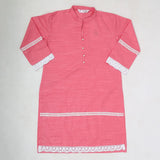 Girls Lace Khaddar Kurti - Pink, Kids, Girls Kurti, Chase Value, Chase Value