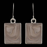 Women's Ear Tops - Dark Grey & Silver, Women, Earrings & Tops, Chase Value, Chase Value