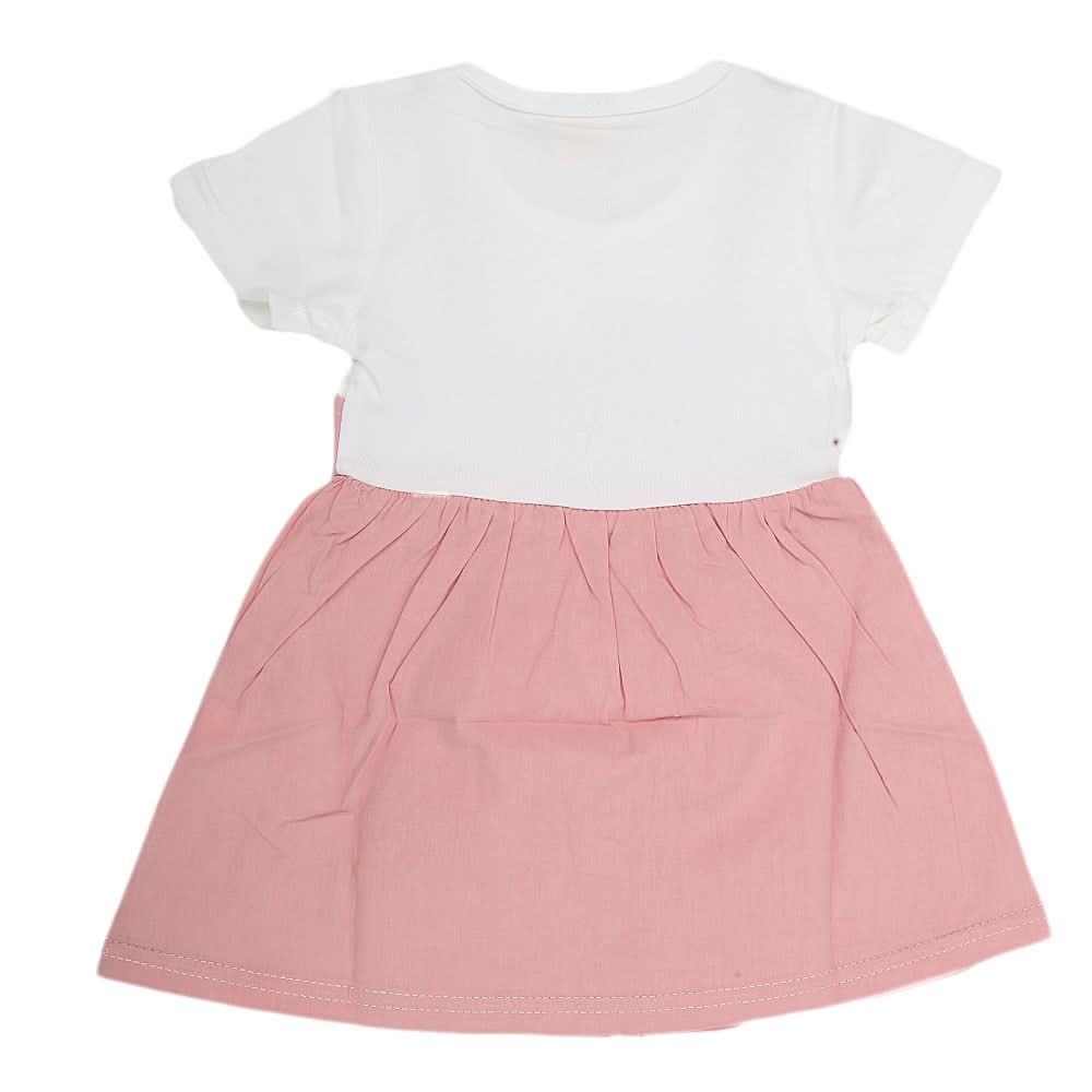 Newborn Girls Frock - Pink, Kids, NB Girls Frocks, Chase Value, Chase Value