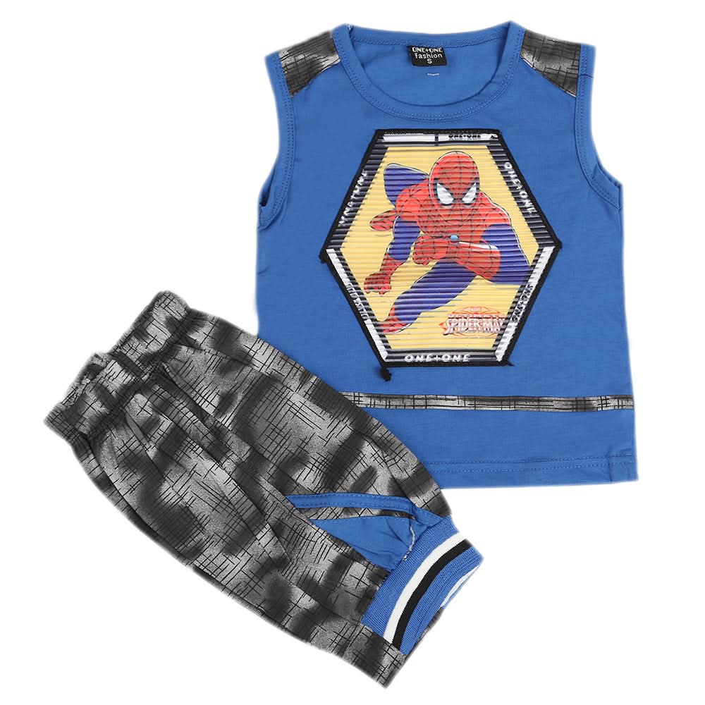 Boys Sando Suits - Blue, Boys Sets & Suits, Chase Value, Chase Value