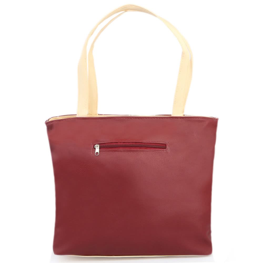 Women's Handbag 8664 - Maroon, Women, Bags, Chase Value, Chase Value