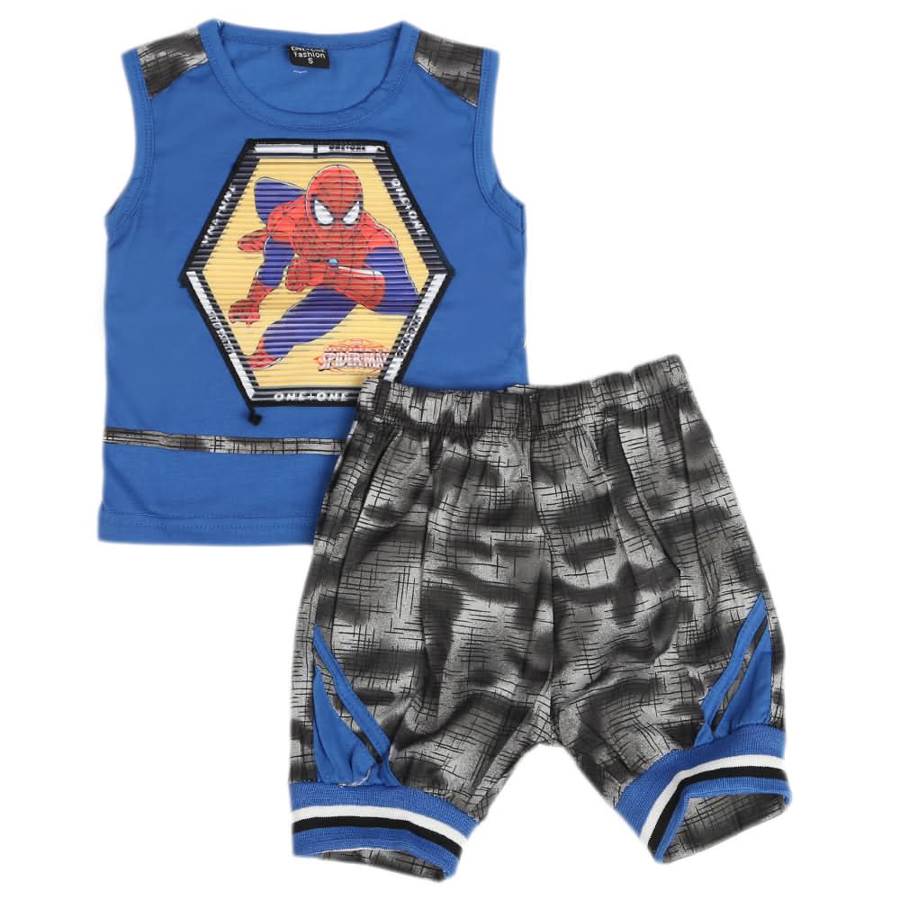 Boys Sando Suits - Blue, Boys Sets & Suits, Chase Value, Chase Value