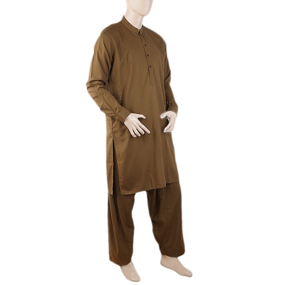 Men's Eminent Shalwar Suit - Olive Green, Men, Shalwar Kameez, Eminent, Chase Value