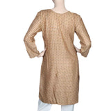 Women's Printed Kurti - Light Brown, Women, Ready Kurtis, Chase Value, Chase Value