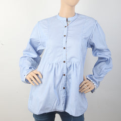 Women's Lining Casual Shirt - Blue, Women, T-Shirts And Tops, Chase Value, Chase Value