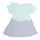 Newborn Girls Frock - Cyan, Kids, NB Girls Frocks, Chase Value, Chase Value