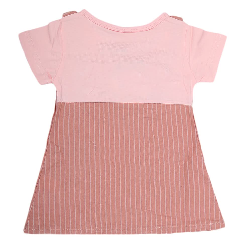 Newborn Girls Frock - Pink, Kids, NB Girls Frocks, Chase Value, Chase Value