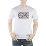 Men's Round Neck Half Sleeves T-Shirt - White, Men, T-Shirts And Polos, Chase Value, Chase Value