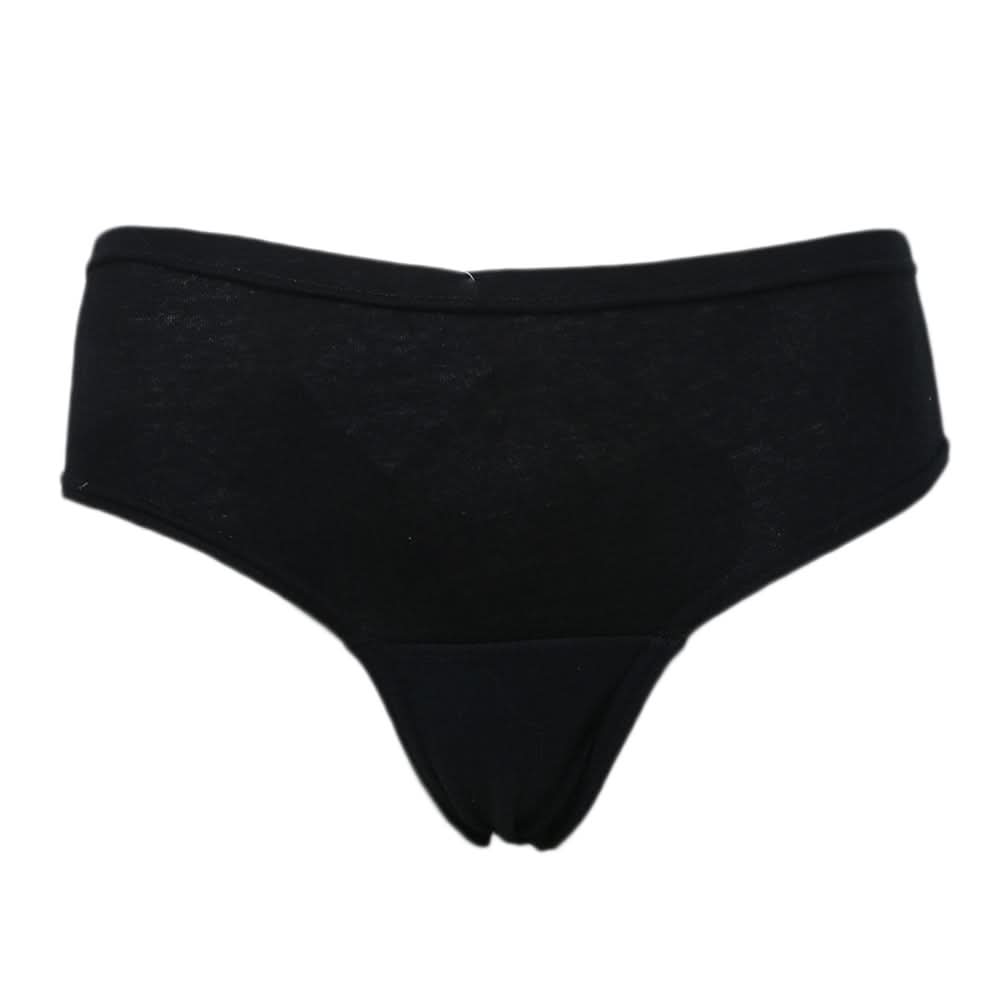 Women's Cotton Panty - Black, Women, Panties, Chase Value, Chase Value