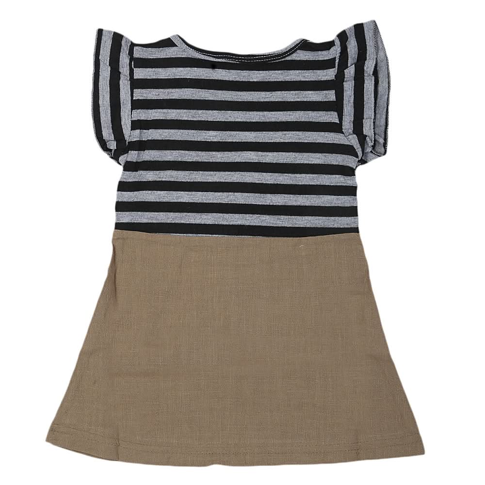 Newborn Girls Frock - Olive Green, Kids, NB Girls Frocks, Chase Value, Chase Value