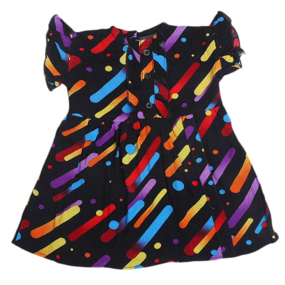 Girls Half Sleeves Woven Top - Multi, Kids, Tops, Chase Value, Chase Value