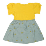 Newborn Girls Frock - Yellow, Kids, Newborn Girls Frocks, Chase Value, Chase Value