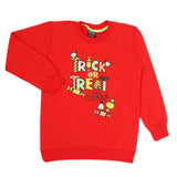 Girls Full Sleeves T-Shirt - Red, Girls T-Shirts, Chase Value, Chase Value