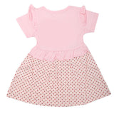 Newborn Girls Frock - Pink, Kids, NB Girls Frocks, Chase Value, Chase Value