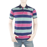 Men's Yarn Dyed Half Sleeves Polo T-Shirt - Multi, Men, T-Shirts And Polos, Chase Value, Chase Value