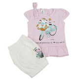 Newborn Girls Half Sleeves Suits - Purple, Kids, Newborn Girls Sets And Suits, Chase Value, Chase Value