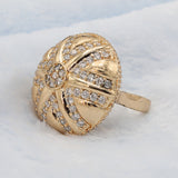 Women's Fancy Ring - Golden, Women, Finger Rings, Chase Value, Chase Value
