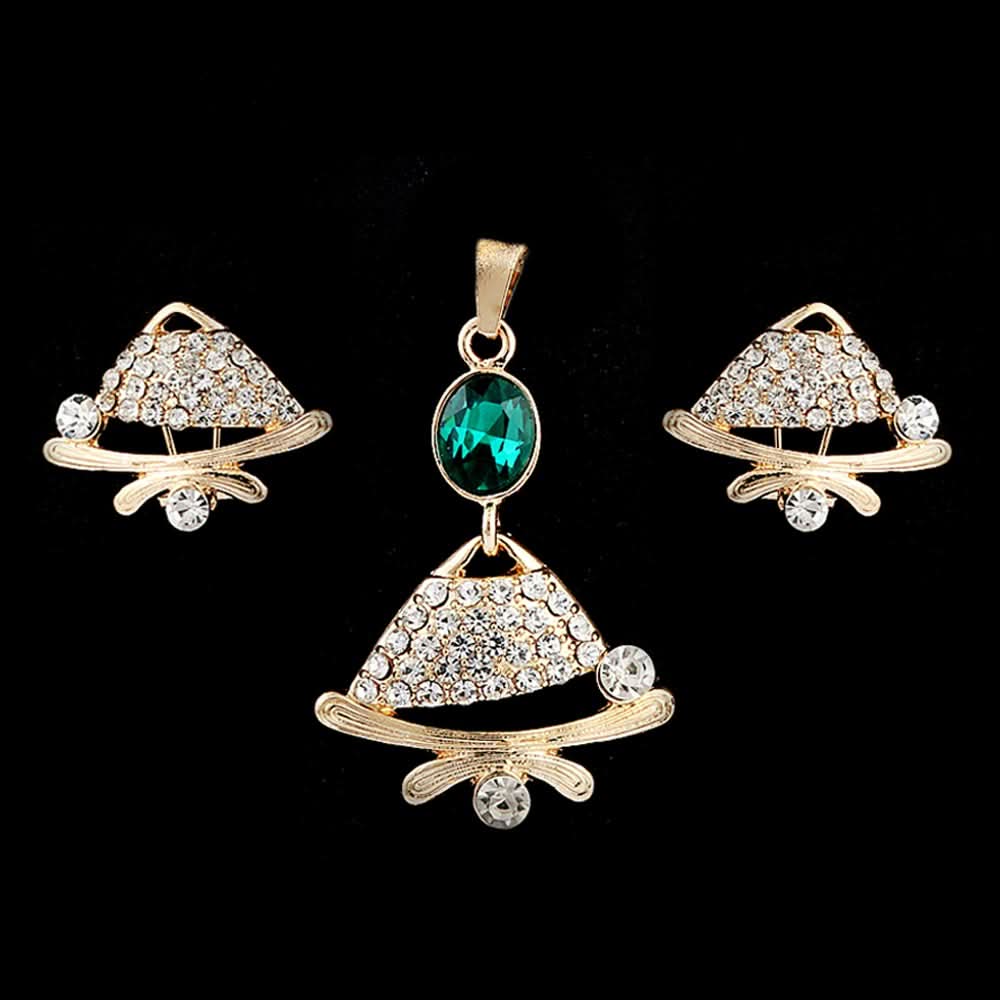 Women's Fancy  Locket Set - Golden, Women, Chains & Lockets, Chase Value, Chase Value