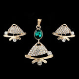 Women's Fancy  Locket Set - Golden, Women, Chains & Lockets, Chase Value, Chase Value
