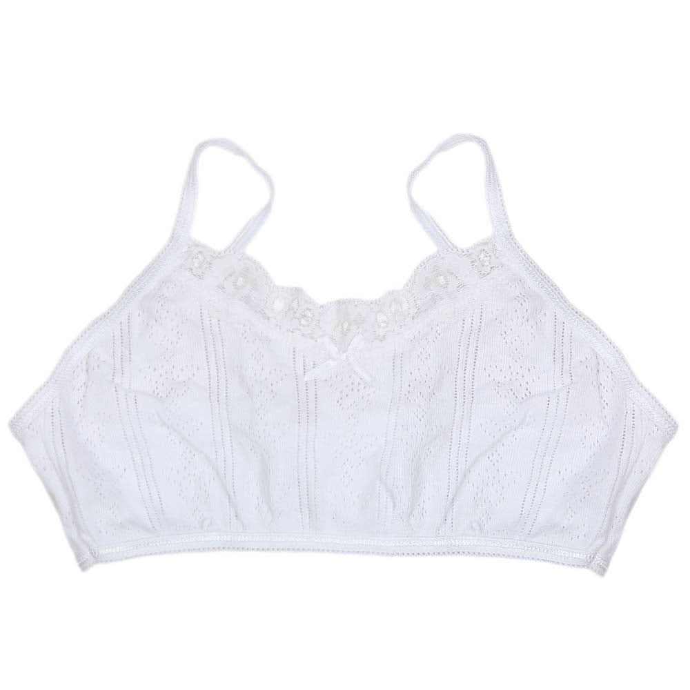 Girls Biddies - White, Kids, Shameez Camisole And Biddies, Chase Value, Chase Value