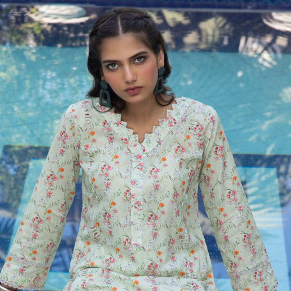 Identic Separates Printed Lawn 2Pcs Unstitched Suit V-1 - 7, Women, 2Pcs Shalwar Suit, Regalia Textiles, Chase Value